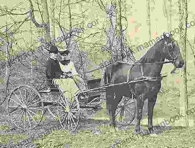 A Couple On A Horse Drawn Carriage Off The Edge: (Historical Romance)