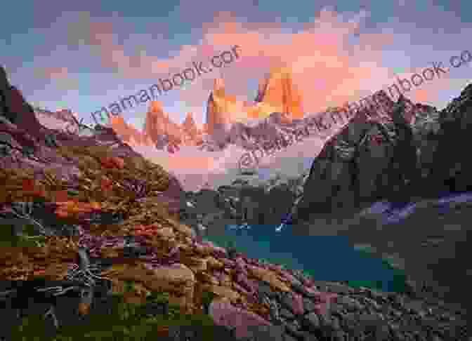 A Majestic View Of Mount Fitz Roy, Towering Over The Surrounding Landscape In Patagonia, Argentina Mount Fitz Roy (The Sun Symbol 2)