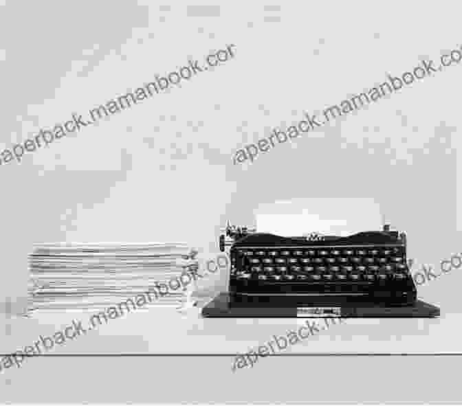 A Typewriter With A Stack Of Papers Featuring Poems About The Lockdown Experience Poem Practice: Of The Lockdown