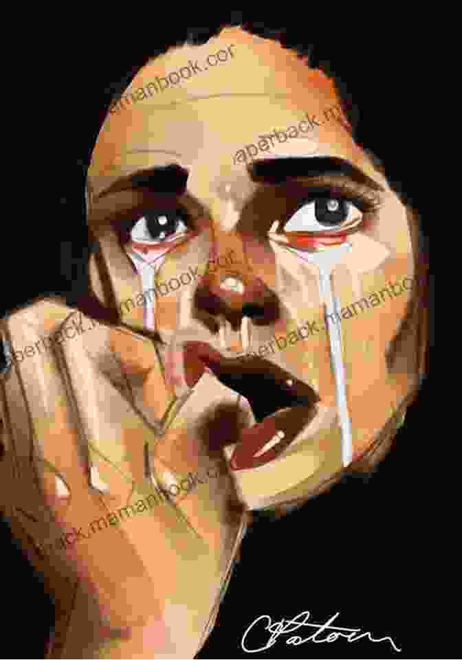 A Woman With Tears Streaming Down Her Face, Symbolizing The Pain Of Gender Based Violence. A Visitor For Grandma Bintu (Gender Based Violence Series)