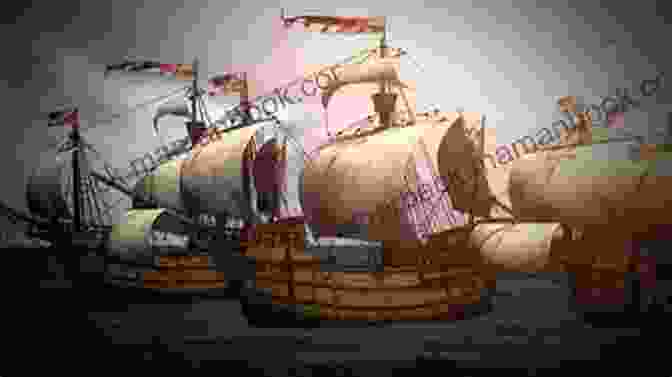 European Ships Setting Sail For North America, Symbolizing The Quest For New Lands And Opportunities Religion And Money : Reasons For North American Colonization US History 3rd Grade Children S American History