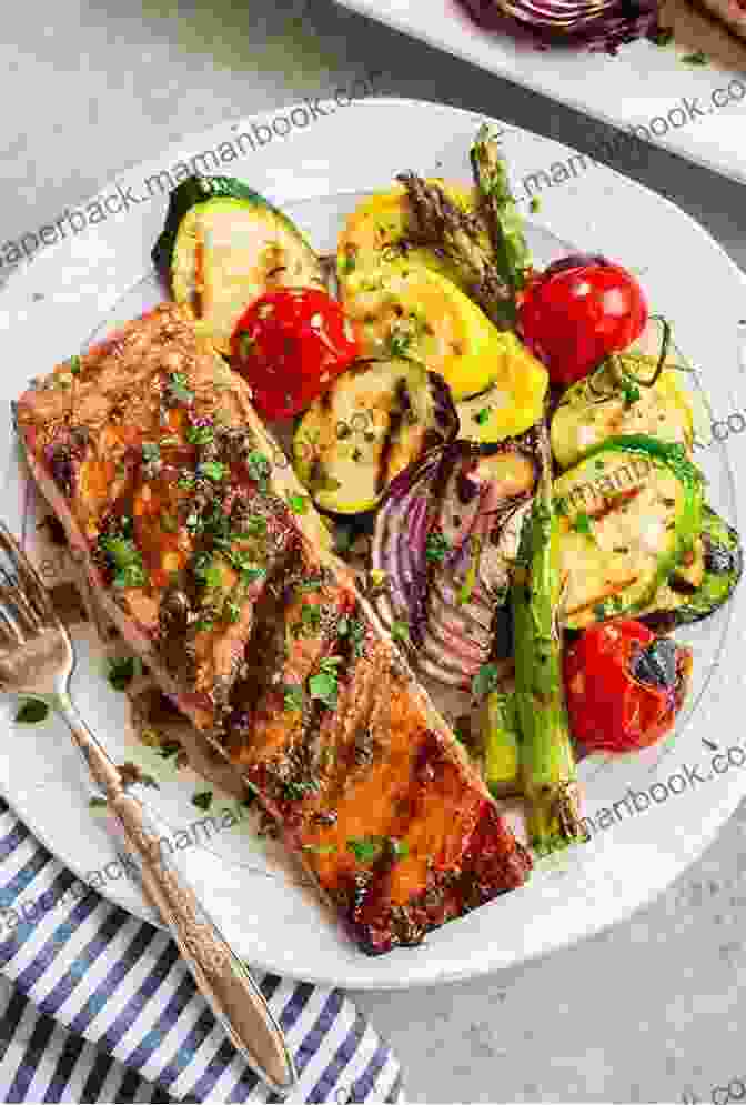 Grilled Salmon With Vibrant Roasted Vegetables And Lemon Wedges The Pioneer Woman Cooks The New Frontier: 112 Fantastic Favorites For Everyday Eating