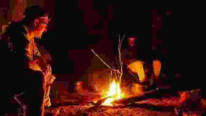 Humans Gathered Around A Campfire In A Cave, Illuminating The Darkness With Its Flickering Flames. We Re Civilized