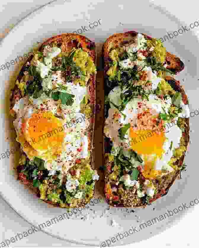 Smashed Avocado Toast Topped With Poached Eggs, Tomatoes, And Sprouts The Pioneer Woman Cooks The New Frontier: 112 Fantastic Favorites For Everyday Eating