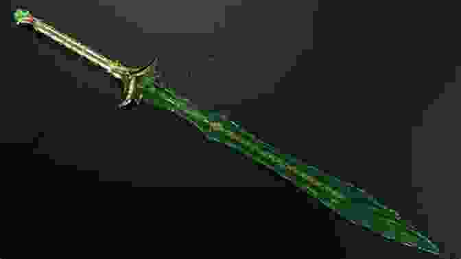 Sword Of The Emerald Forest, An Earthy Sword With A Blade Etched With Leaves And A Hilt Adorned With Emeralds, Said To Grant The Wielder Control Over Nature A Kiss Of Forlorn Beauty (Swords Of Lemuria 5)