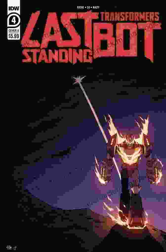 Transformers: Last Bot Standing Comic Book Cover Art Featuring Optimus Prime, Bumblebee, And Megatron Standing Amidst A Desolate Cybertron Landscape Transformers: Last Bot Standing #1 Nick Roche